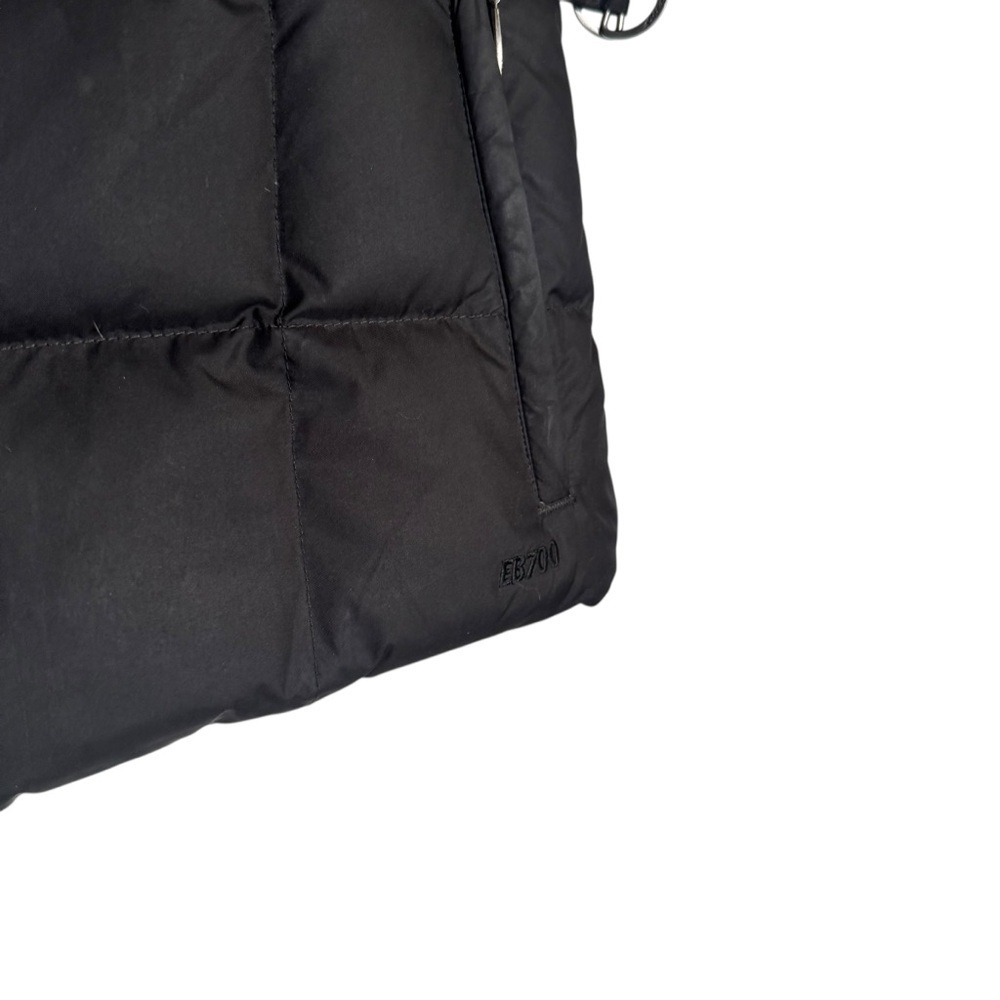 Eddie Bauer EB700 Down Fill Women's Puffer Vest Zip Belted Black Winter Size XS - Picture 6 of 6